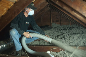 Cellulose Insulation Installation In The Midlands
